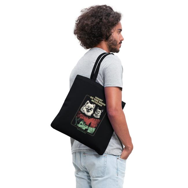 4785 NIGHT OF THE DOGS REVENGE Tote Bag