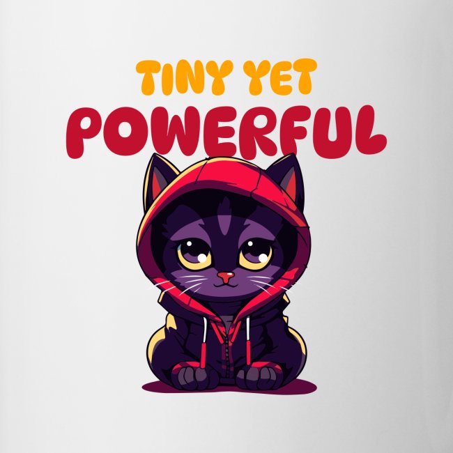 4785 TINY YET POWERFUL Contrast Coffee Mug