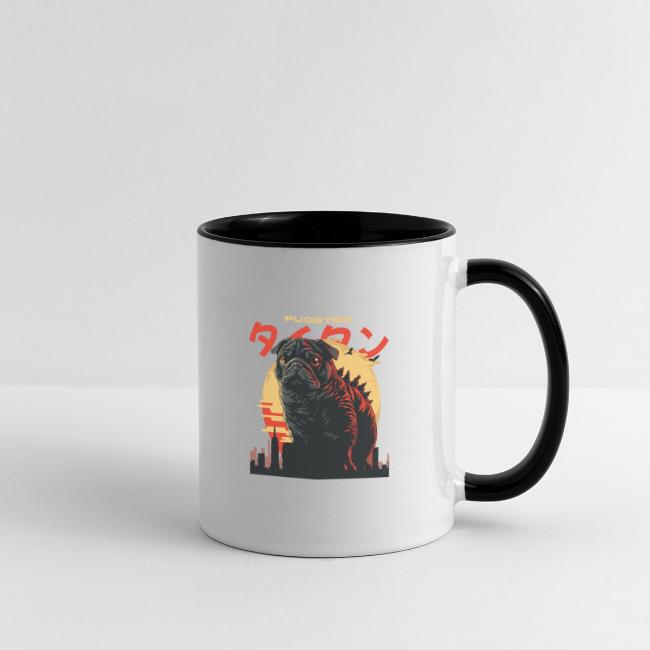 4785 PUGSTER Contrast Coffee Mug