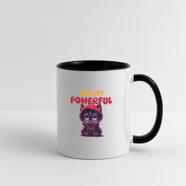 4785 TINY YET POWERFUL Contrast Coffee Mug