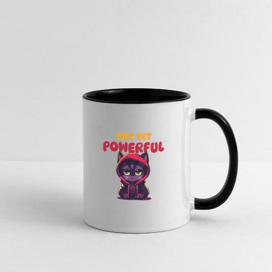 4785 TINY YET POWERFUL Contrast Coffee Mug
